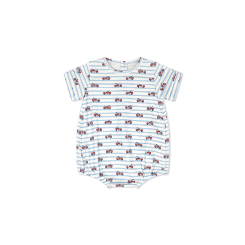 Hook And Ladder Knit All Occasion Bubble – Posh Tots Children's Boutique