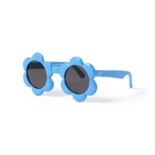 Baby Blue Whirlpool Baby Flower Sunglasses by Janie and Jack