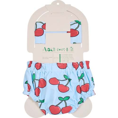 Cherries bloomer with turban - Abril Flores Mil | Maisonette