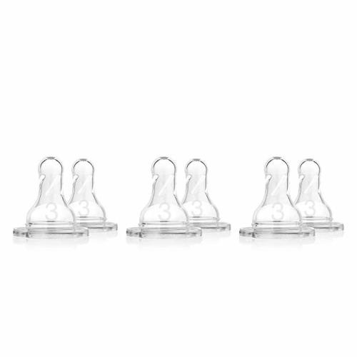 Dr. Brown's Original Nipple, Level 3 (6m+), 6 Count