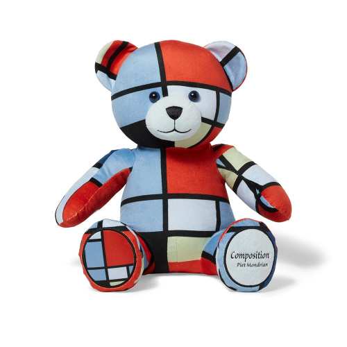 Build-A-Bear Mondrian Composition Bear Plush