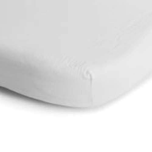 Mushie Extra Soft Muslin Crib Sheet in Color: White