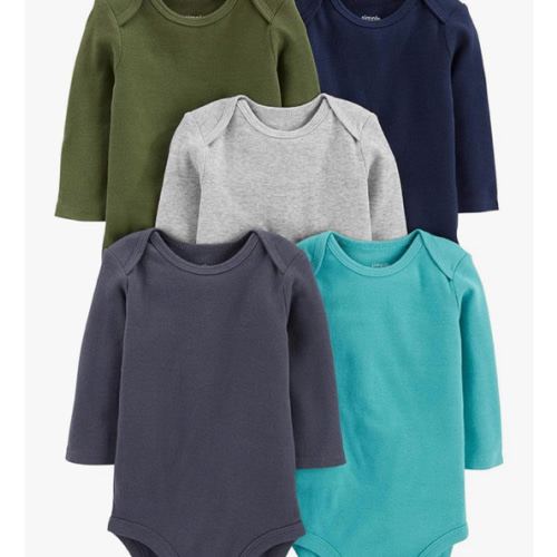 Simple Joys by Carter's Unisex Babies' Long-Sleeve Bodysuit