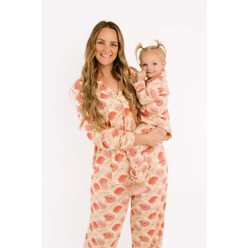 Peony Women’s Bamboo Pajama Set