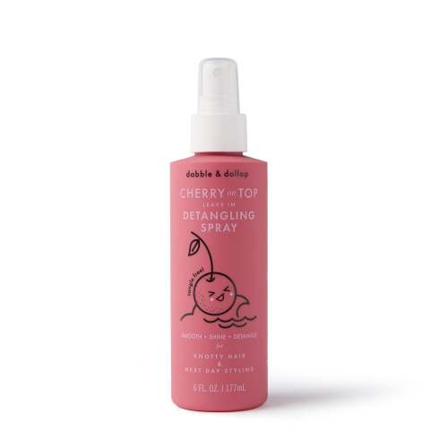 Cherry on Top Hair Detangling Spray | Smooth, Tangle-Free Strands – Dabble & Dollop