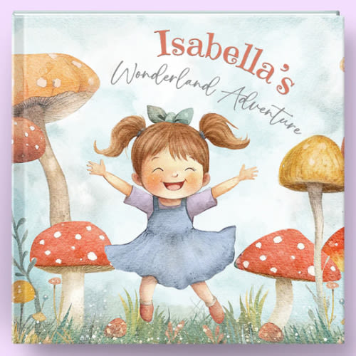 Adventures in Wonderland Personalised Children's Book - Custom Storybook Featuring Your Child's Name and Magical Journey – My Story Tale