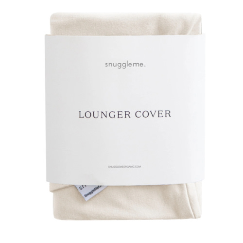 Snuggle Me Organic Infant Lounger Cover | Natural