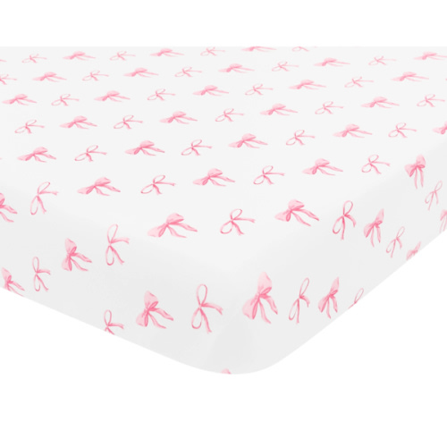 Mini Crib Sheet in Bow