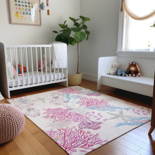 Wade Logan® Premium Machine Washable Cerrito AMF180 Rug | Wayfair