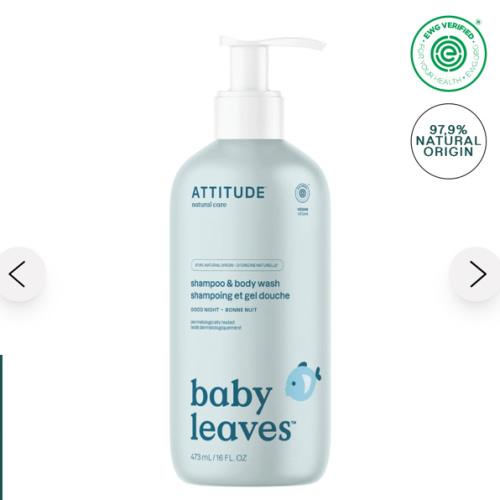 Baby Shampoo & Body Wash 2-in-1