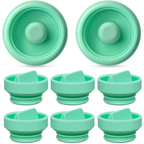 TB Tbuymax 2pc Diaphragm and 6pc Duckbill Valves Compatible with Elvie Stride Breast Pump Parts, Replace for Elvie Stride Pump Not Original Pump Seals Membrane Accessories