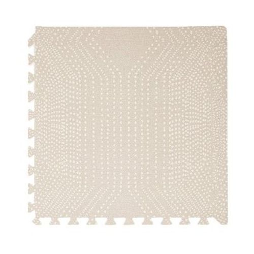 Toddlekind Haven Baby Playmat - 6pc Deco Ecru