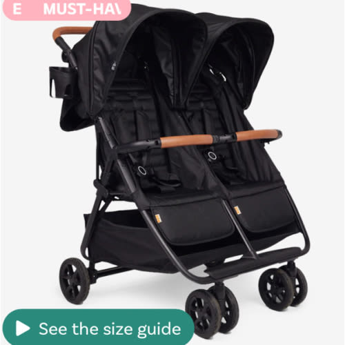 Zoe Twin: Lightweight Double Stroller