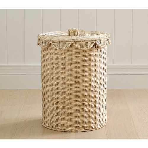 Palmer Scalloped Hamper