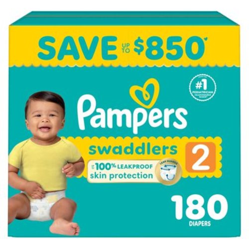 Pampers Swaddlers Diapers, Sizes Newborn-8 - Samsclub.com