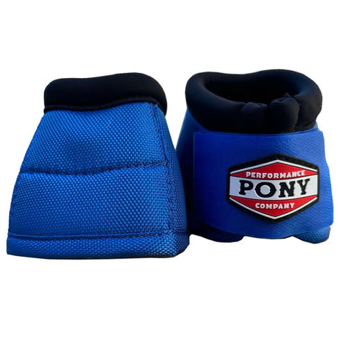 Royal Blue Bell Boots
