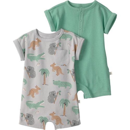 little planet by carter's unisex-baby Organic Cotton Gauze Shortall