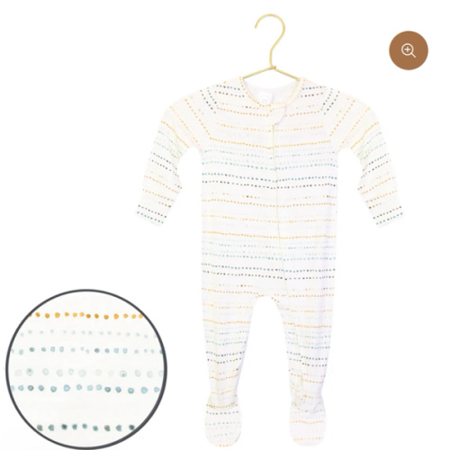 Conrad Zipper Footies 0-3 months
