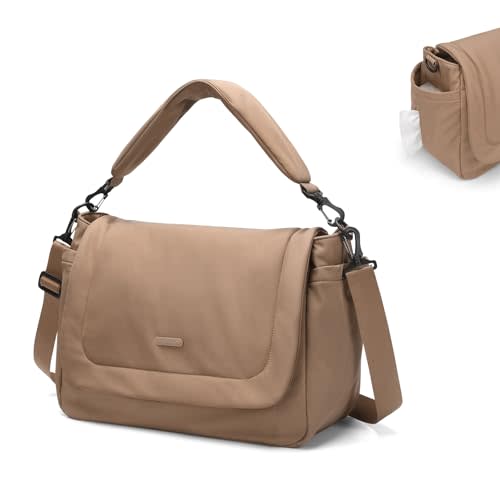 14L Puffer Diaper Bag Tote, Large Capacity Travel Diaper bags, Crossbody Hospital Bag for mom