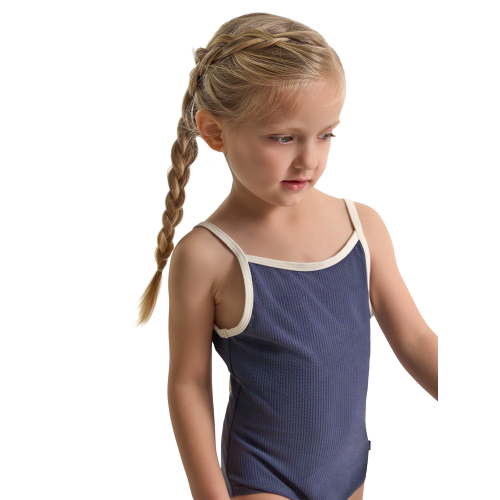 Modern Moments by Gerber Baby and Toddler Girl One-Piece Swimsuit with Bows, 0/3M-5T