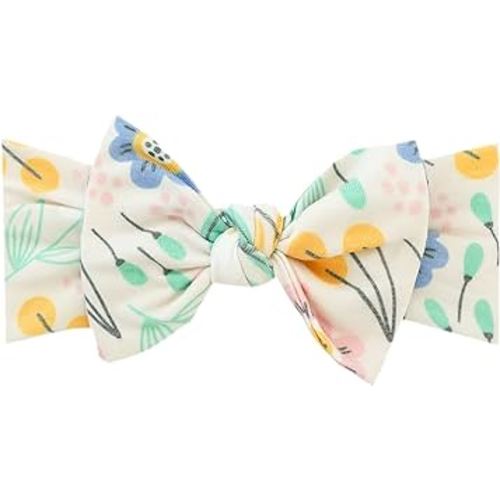 Copper Pearl Baby Bows: Stylish Headbands for Baby Girls, Premium Soft and Stretchy Baby Headbands, Perfect for Newborns, Trendy Designs - Clara