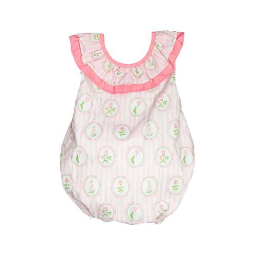 Pink Floral Frames Josie Bubble