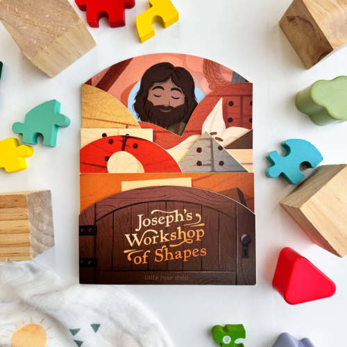 Joseph's Workshop of Shapes Board Book | littlelightcollective