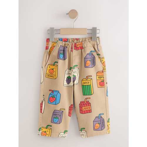 Multi Juice Box Pull On Wide Trousers (3mths-7yrs)