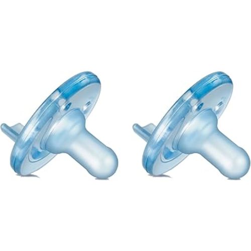 Philips AVENT Soothie, 3-18 Months, Blue/Blue, 2 Pack, SCF192/06