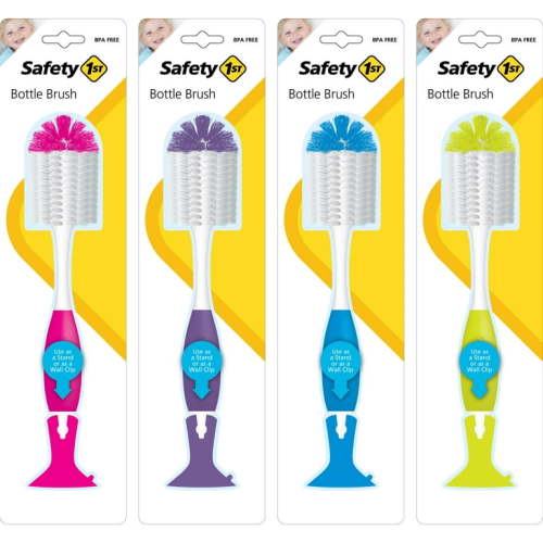 Safety First Easy to Use Baby Bottle Brush Cleaner