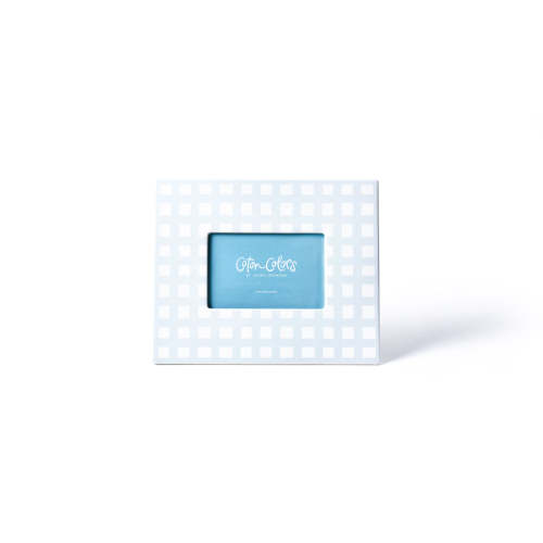Blue Gingham Frame | Coton Colors by Laura Johnson