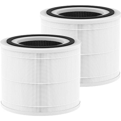 240 Replacement Filter Compatible with Puroair 240 Air Purifier, 240 Replacement Filter with Activated Carbon for Pet Dander, Smoke & Odors, 240 Filters for Home Bed Room, 2 Pack