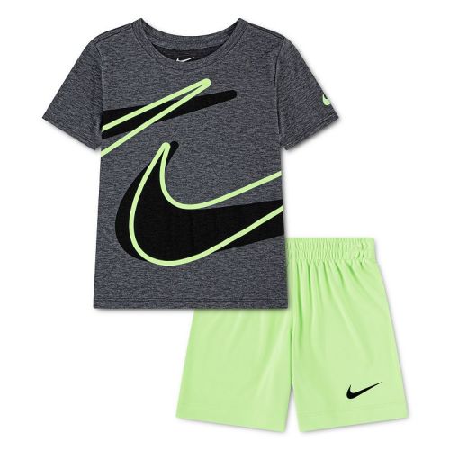 Baby & Toddler Boys Nike Dri-FIT Short Sleeve T-shirt & Shorts 2-Piece Set