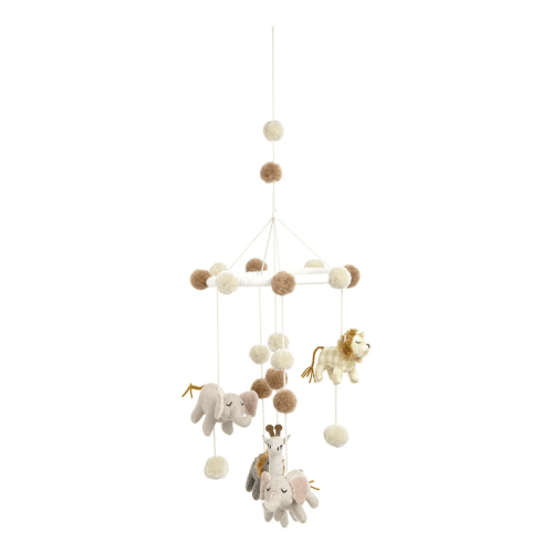 Kendi Safari Animal Nursery Ceiling Hanging Decor