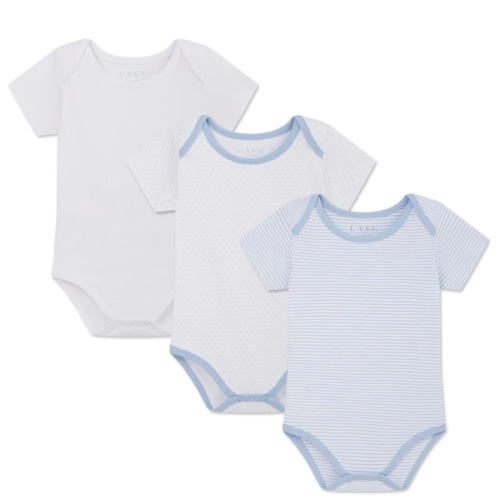 LAKE | French Blue Baby Bodysuit Bundle