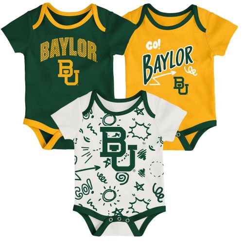 Gen2 Newborn Baylor Bears All Day Play Creeper Set