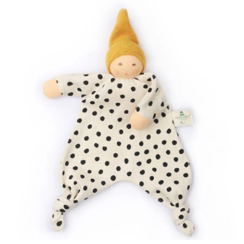 Organic Little Dot Blanket Doll