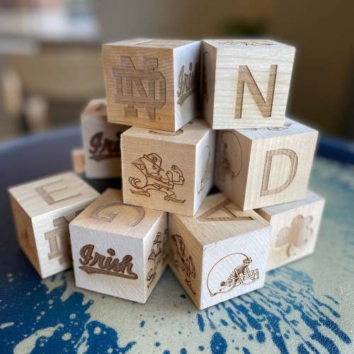 Notre Dame Wooden Block Set