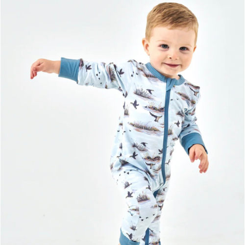 Duck Hunt Baby Zip Up | Hunting Infant Gift | BURLEBO