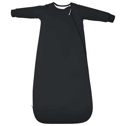 Long Sleeve Baby Sleep Sack, 1.0 TOG, 2-Way Zipper | Soft wearable blanket with roomy bottom for natural movement and easy diaper changes, designed for cozy everyday sleep.