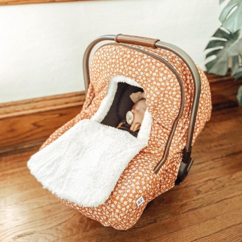 Designer Collection - Winter Baby Car Seat Cover