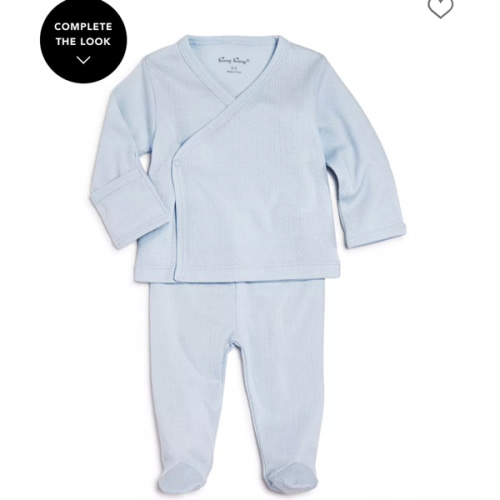 Pointelle Take Me Home Top & Footie Pants Set - Baby