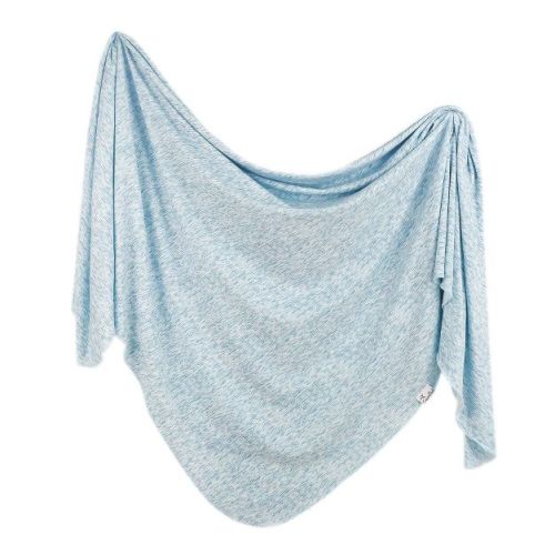 Copper Pearl Knit Swaddle Blanket - Lennon