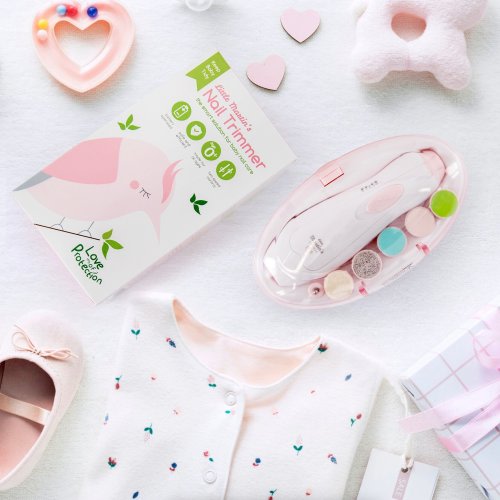 Little Martin's Baby Electric Nail Trimmer W/ LED Light & Adjustable Speed