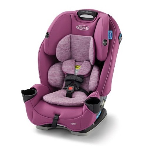 Graco SlimFit 3-in-1 Convertible Car Seat - Sydney: Forward & Rear Facing, 19.47 lbs, 49" Max Height