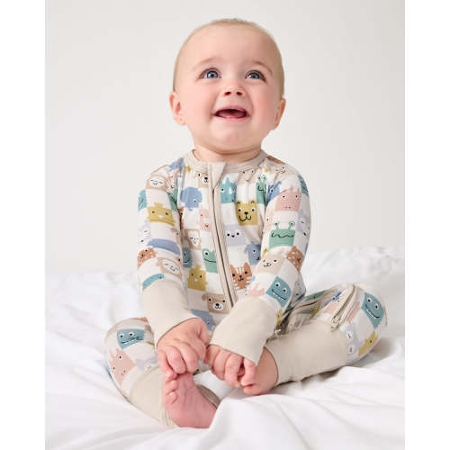 Bamboo Zip Romper Pajamas & Sleepers | Cozy Sleepwear – Little Sleepies