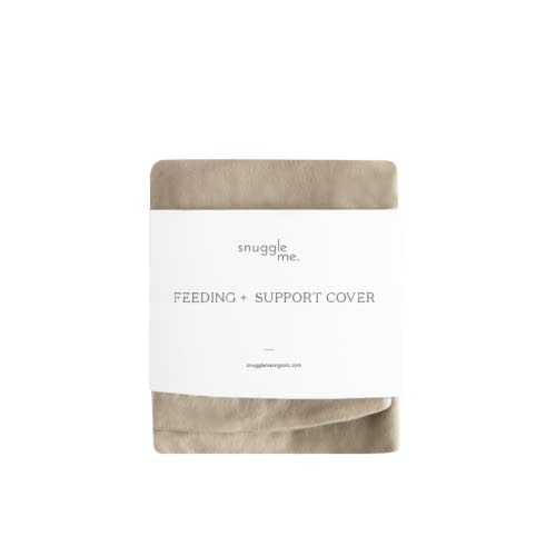 Snuggle Me Organic | Feeding Support Cover v2 | Nursing, Bottle Feeding and Bonding Support | Organic Cotton | Birch - Covers fit The New v2 Feeding Pillow
