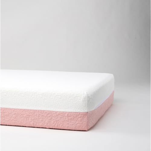 Crib Mattress, 2-Stage Certified Safe for Infant & Toddler 100-Day Trial,Firm Side for 0-12 Months, Soft Gel Memory Foam Side for 1-6 Years, Washable Cover, Fits Standard Crib & Toddler Bed