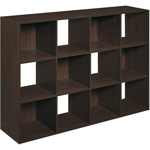 ClosetMaid 1292 Cubeicals Organizer, 12-Cube, Espresso