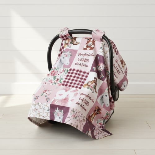 Cowgirl Horse Western Carseat tent